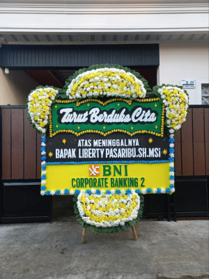 Papan Bunga Duka di Tanjungraya